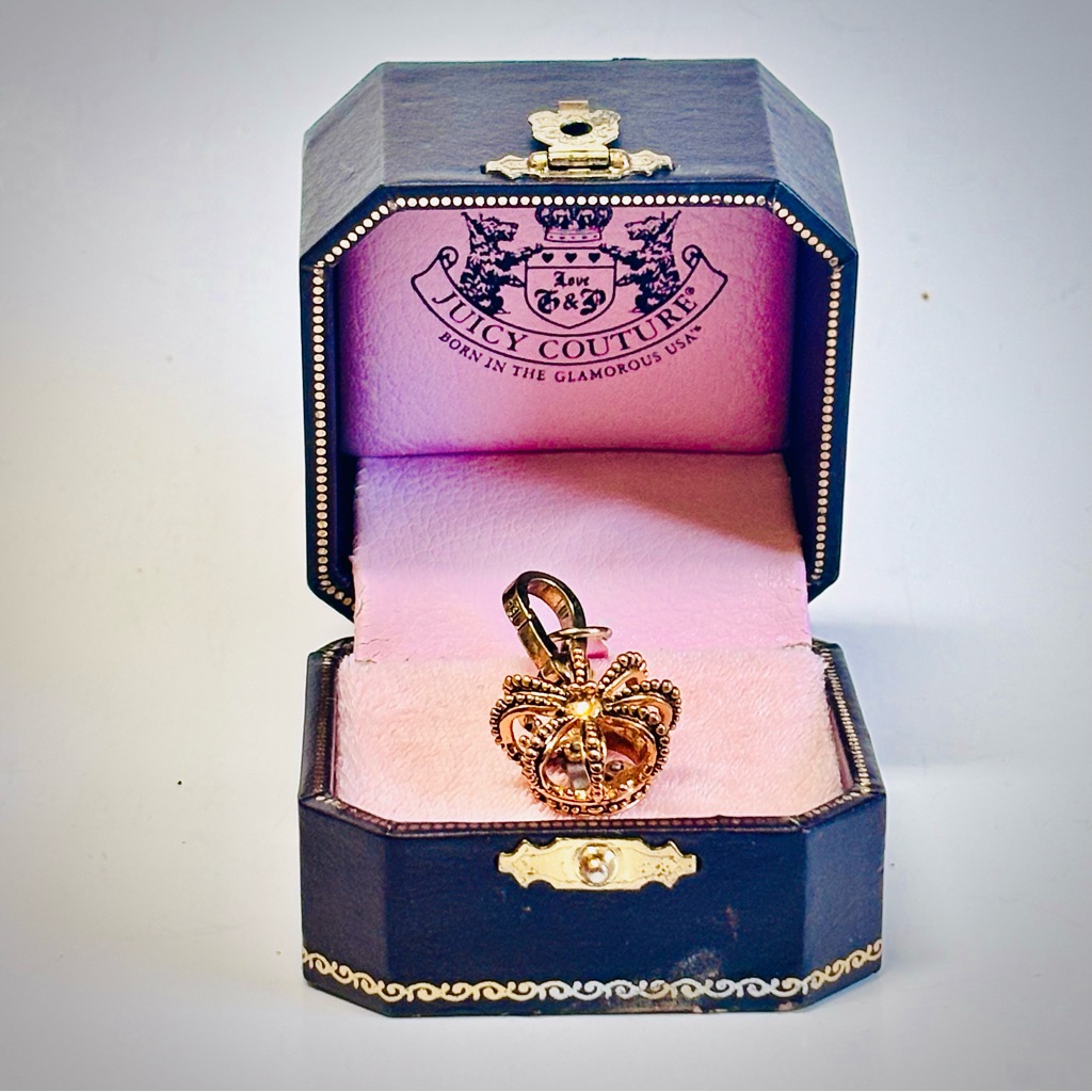 Nib Juicy Couture Crown Charm